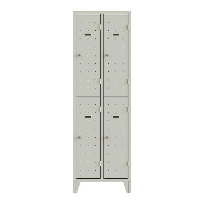 Vestiaire 4 cases métalliques